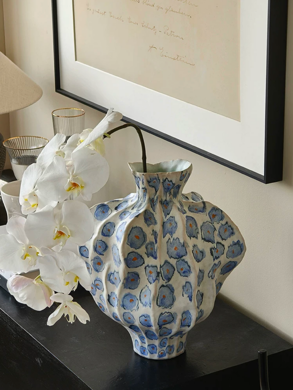 Blue Bloom Sculptural Vase Collection - image 4