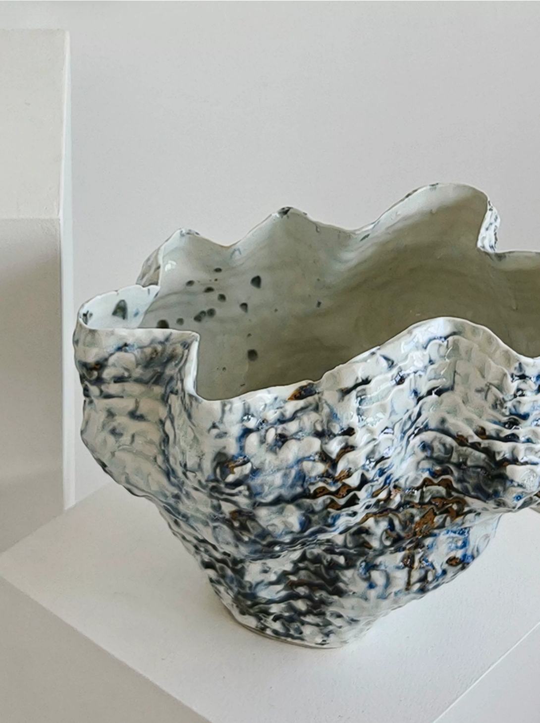 Reef Sculptural Ceramic Vase