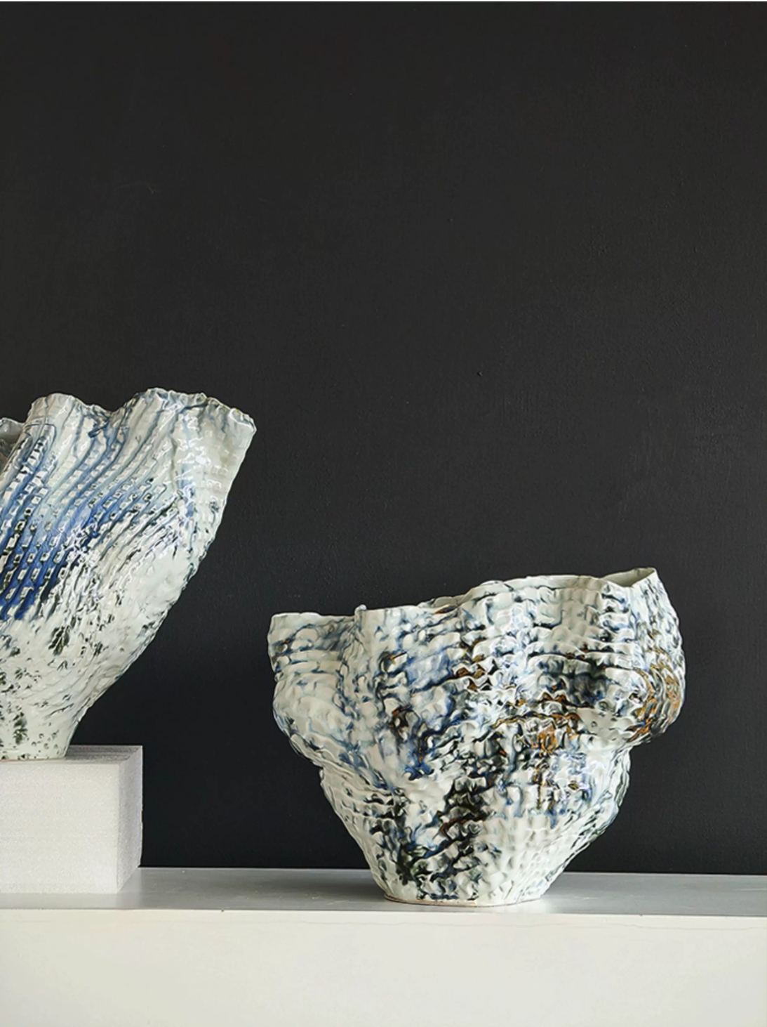 Reef Sculptural Ceramic Vase