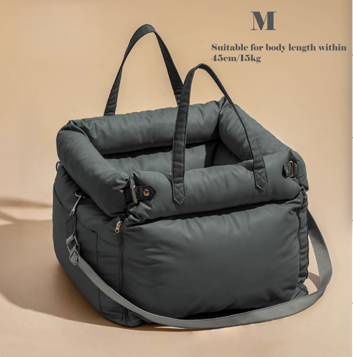 Stylish Three-In-One Pet Car Seat