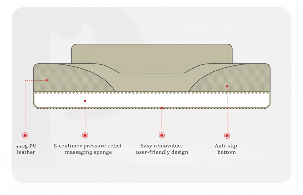 Premium Ergonomic Dog Sofa Bed - image 7
