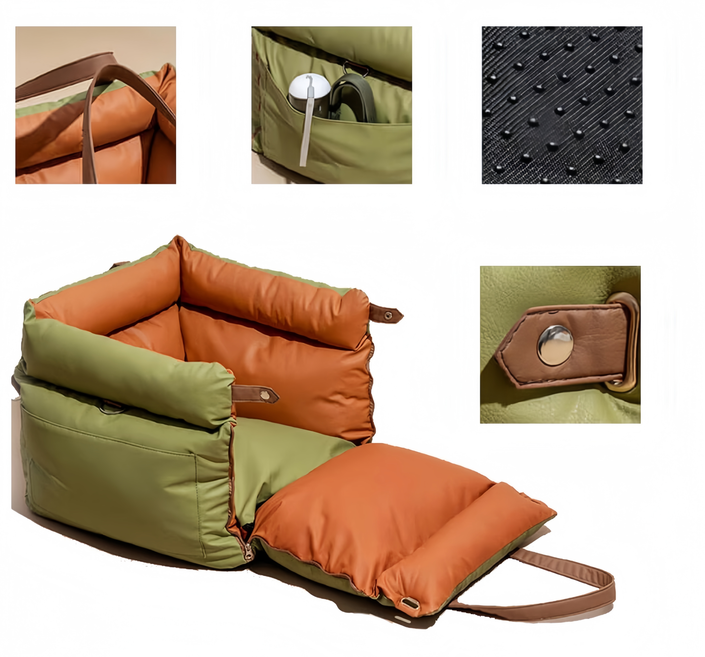 Stylish Three-In-One Pet Car Seat