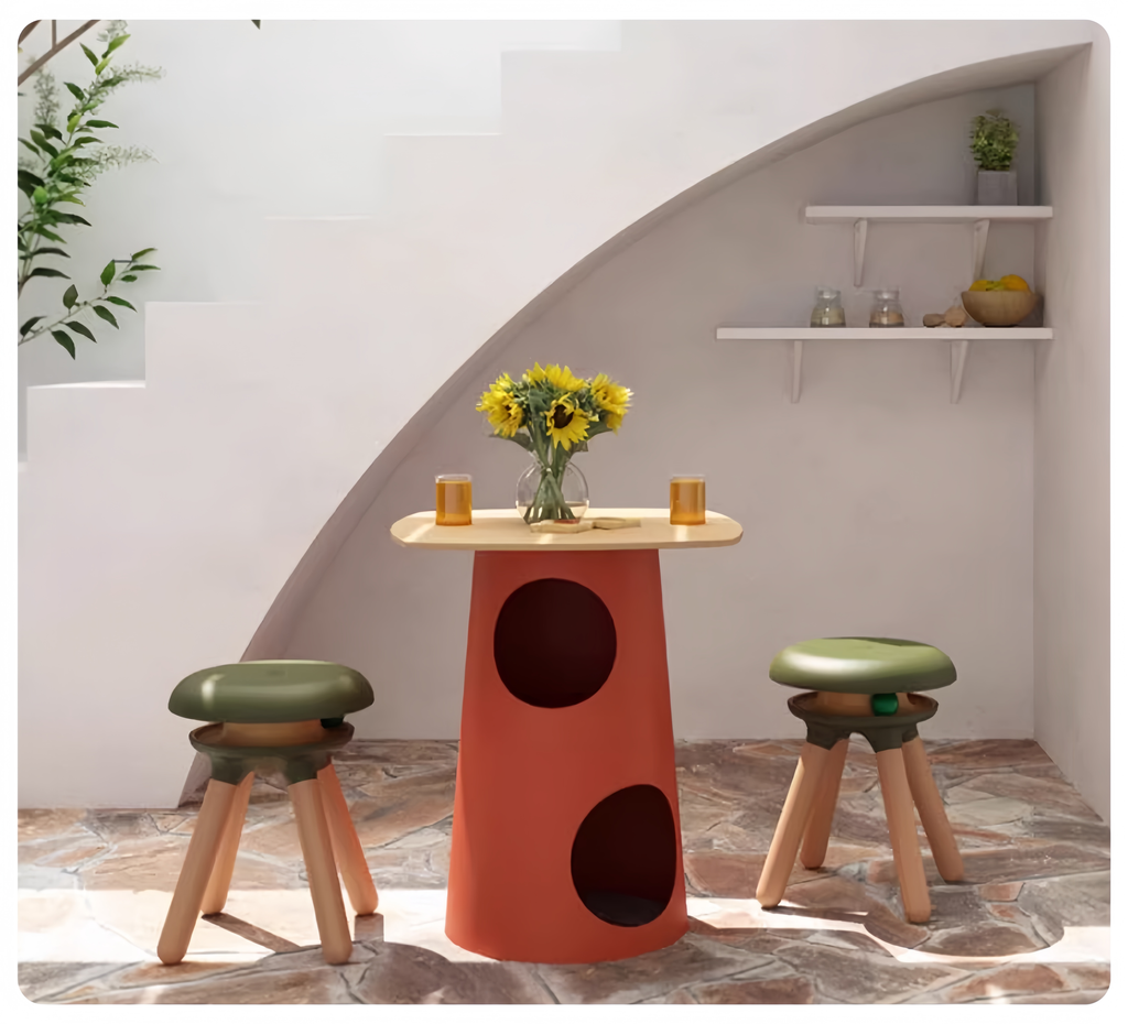 Wooden Cat Play Stool - image 2