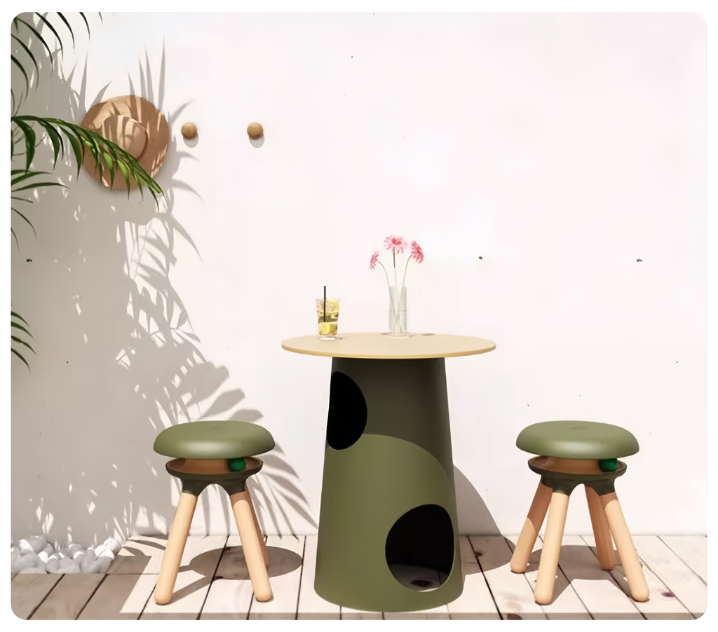 Wooden Cat Play Stool - image 18