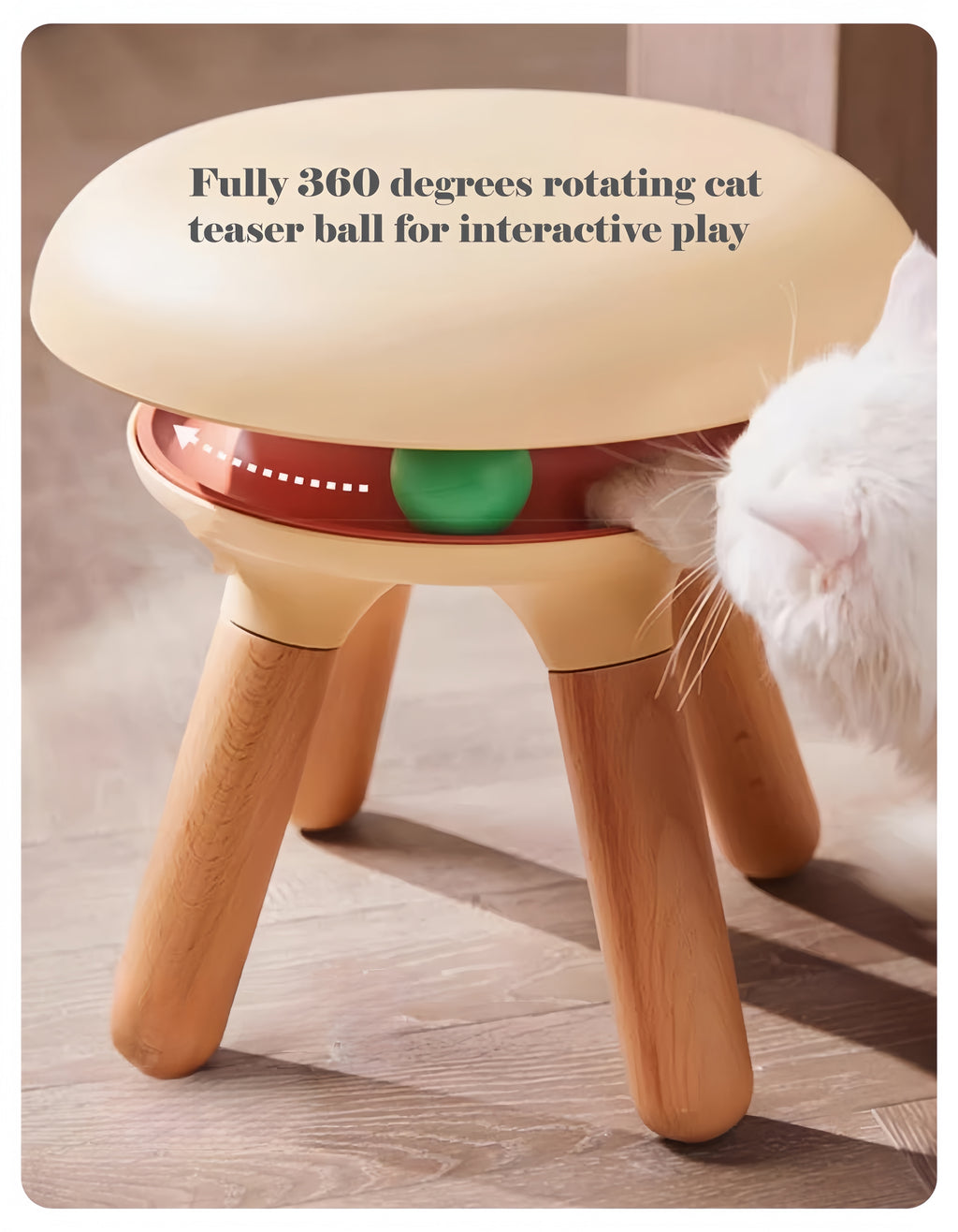Wooden Cat Play Stool - image 10