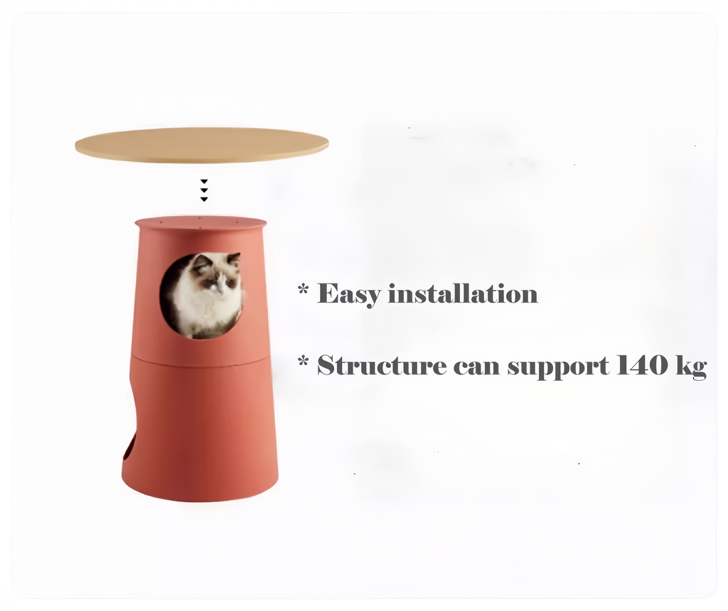Multi-Use Cat Table for Work and Play - image 8