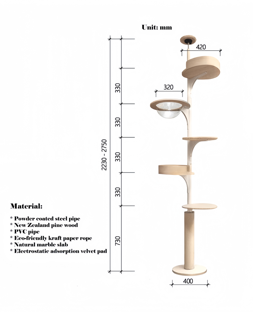 Premium Cat Tree – Crafted for Style & Comfort - image 3