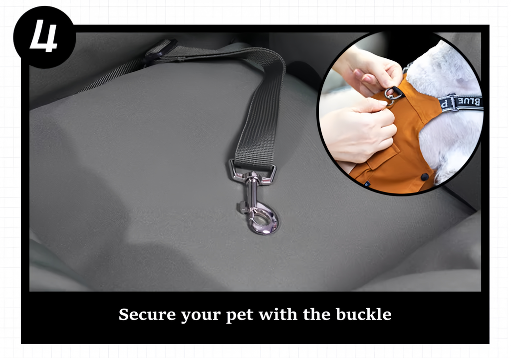 Cordura Fabric Pet Car Seat - image 7