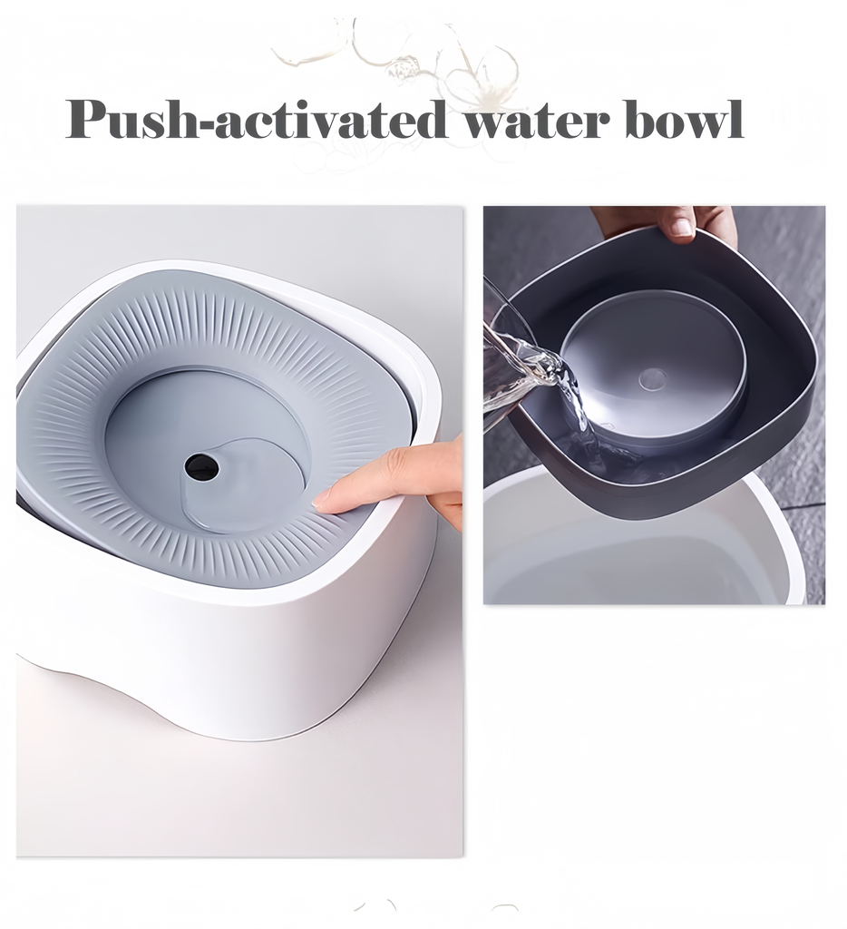 Durch Druck aktivierter Wassernapf für Haustiere - image 9