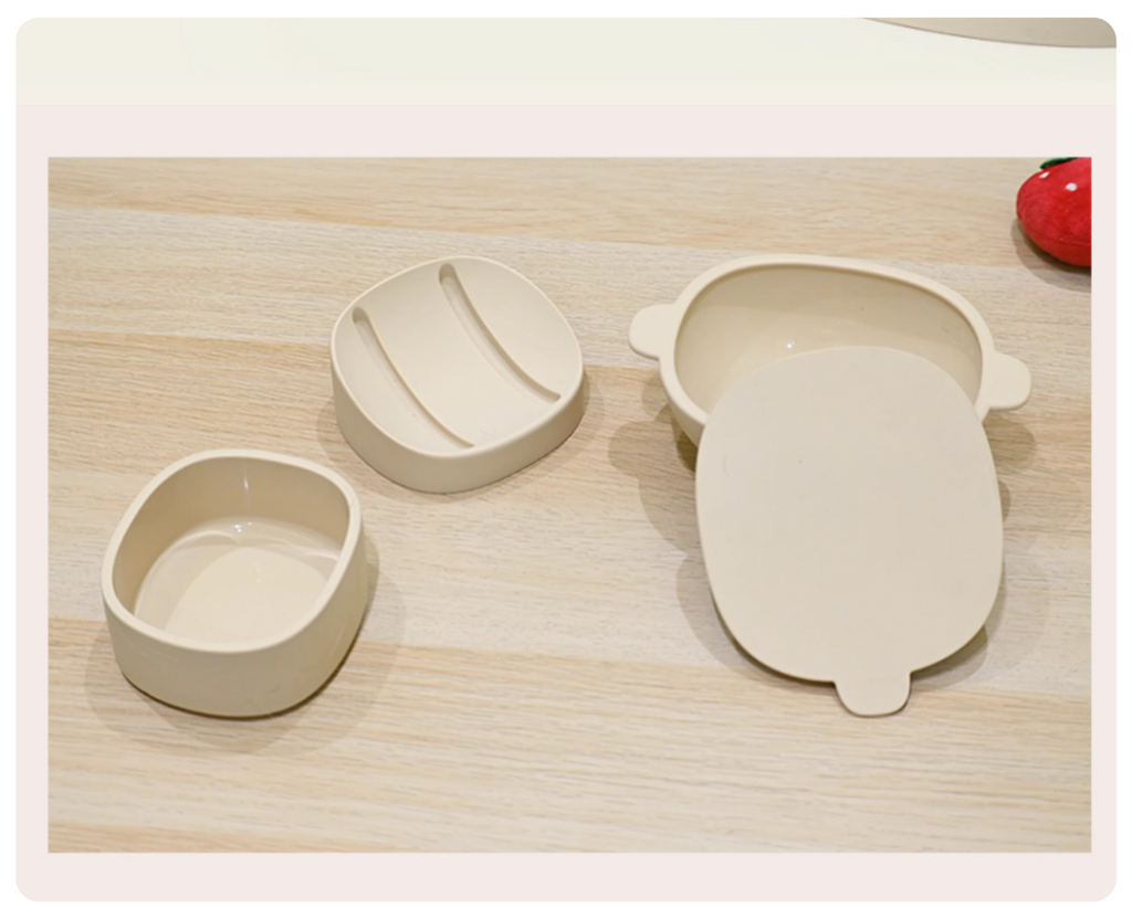 Höhenverstellbarer 4-teiliger modularer Futternapf - image 13