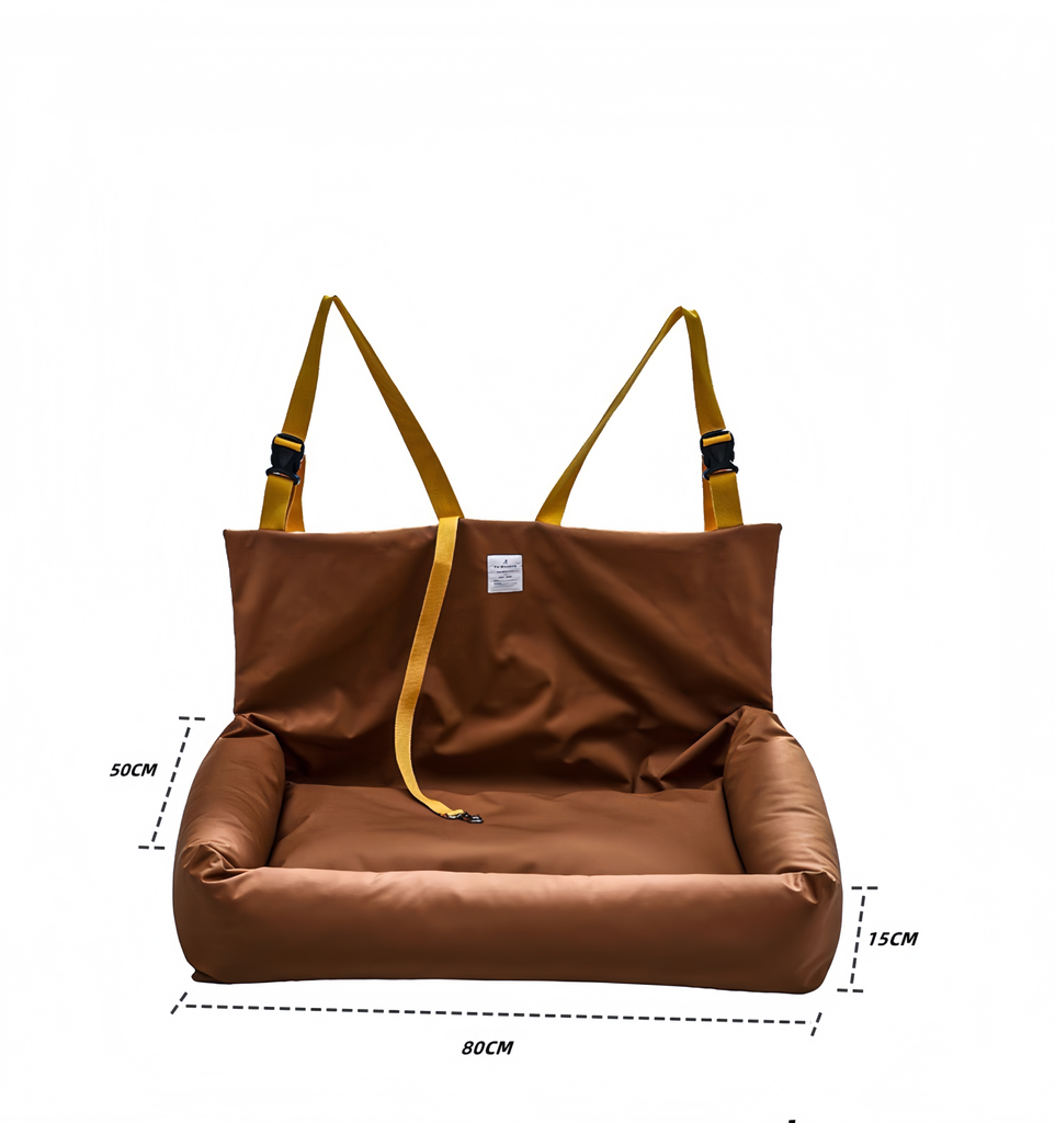 Leather Pet Car Seat for Dogs & Cats - image 8