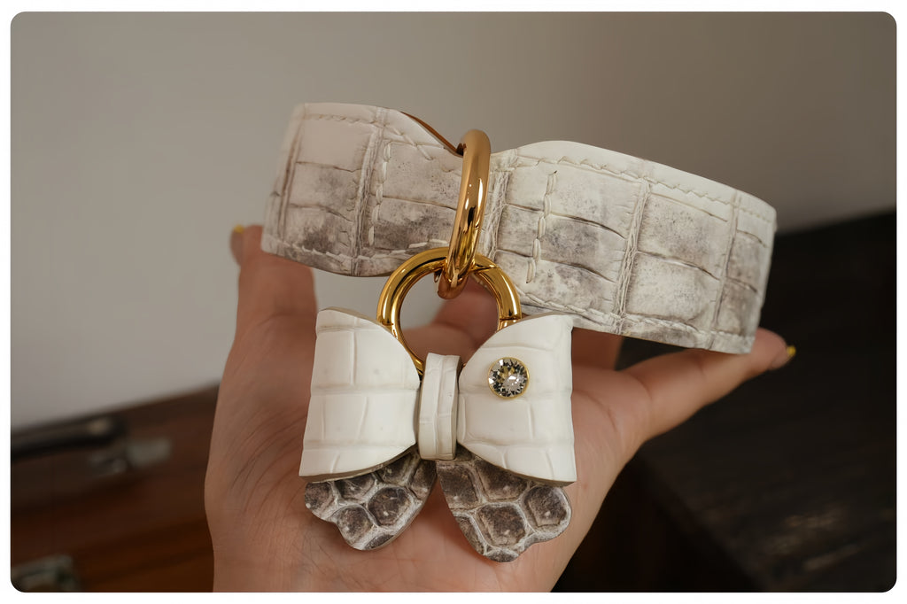 Customised & Handmade Luxury Leather Pet Collars - image 11