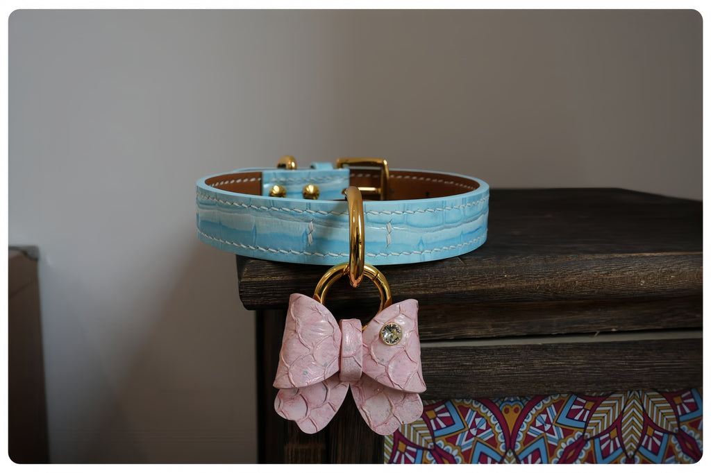 Customised & Handmade Luxury Leather Pet Collars - image 12
