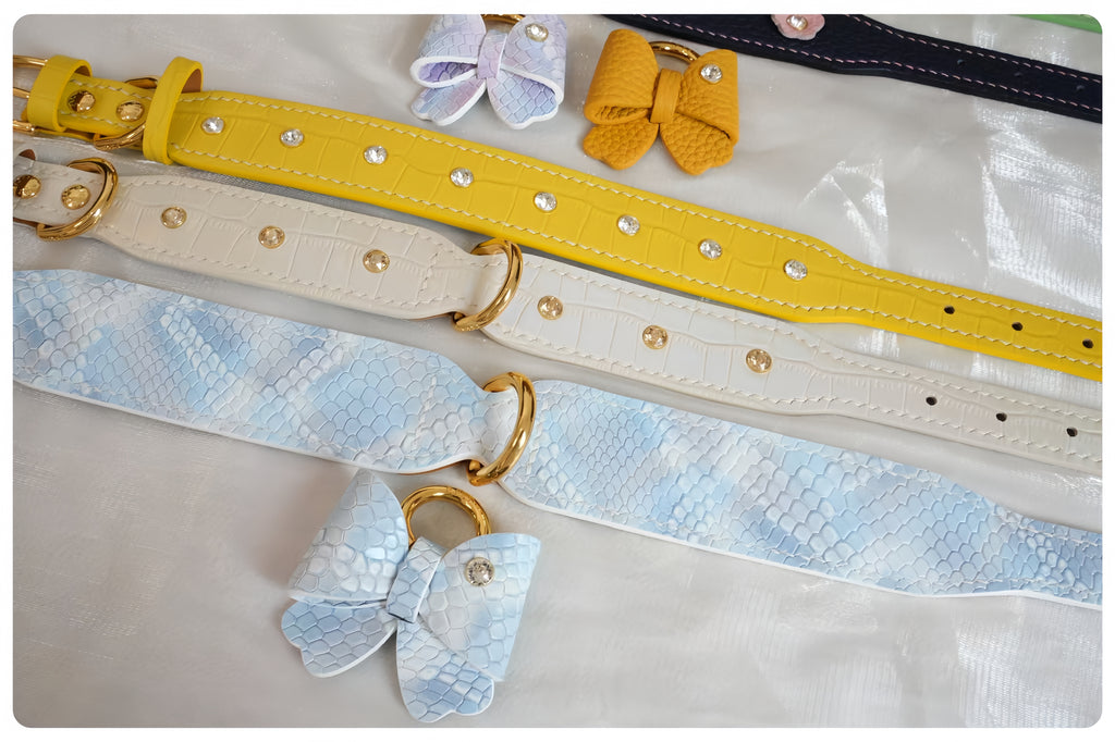 Customised & Handmade Luxury Leather Pet Collars - image 18