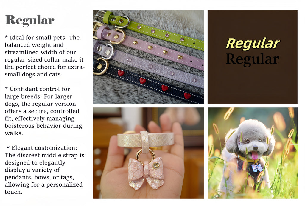 Customised & Handmade Luxury Leather Pet Collars - image 2