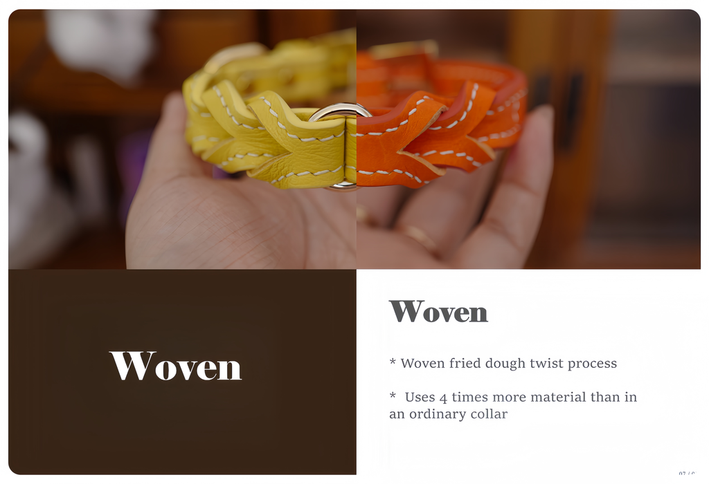 Customised & Handmade Luxury Leather Pet Collars - image 4