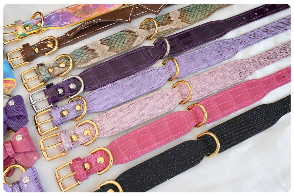 Customised & Handmade Luxury Leather Pet Collars - image 8