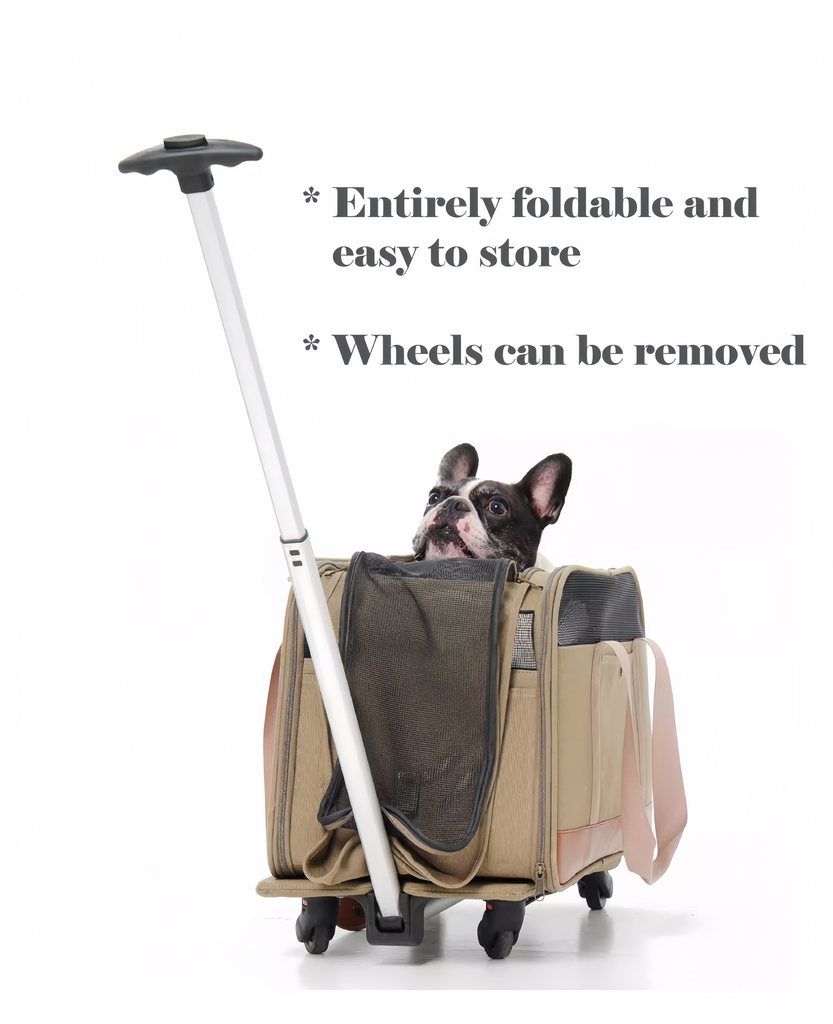 Pet Carrier Trolley for Cats and Small Dogs - image 3