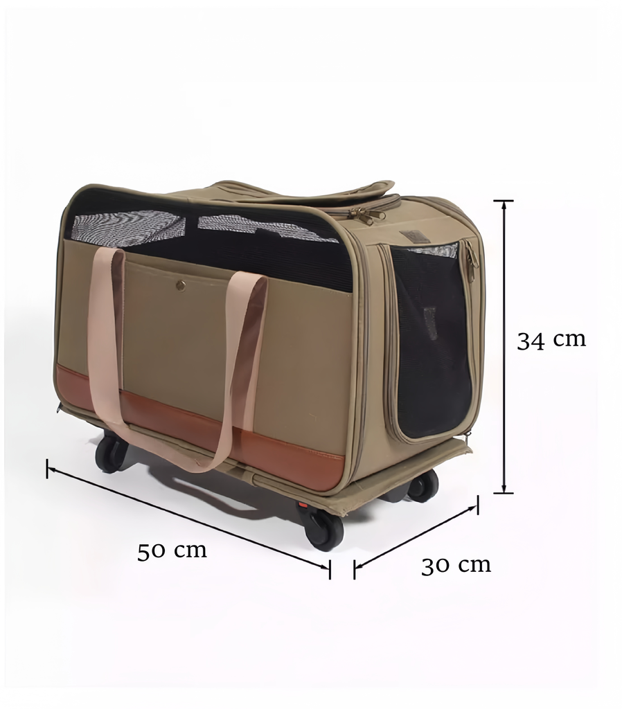 Pet Carrier Trolley for Cats and Small Dogs - image 5