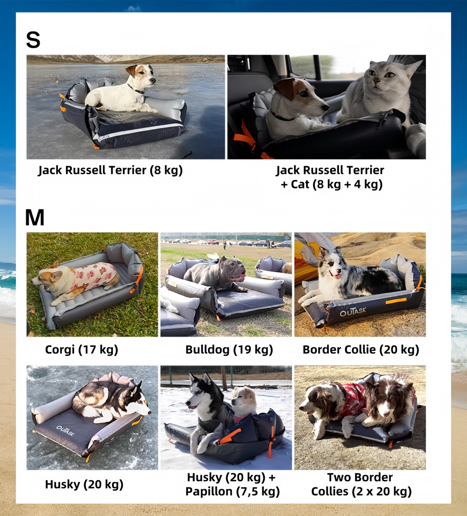 All-terrain Outdoor Pet inflatable Airpad - image 13