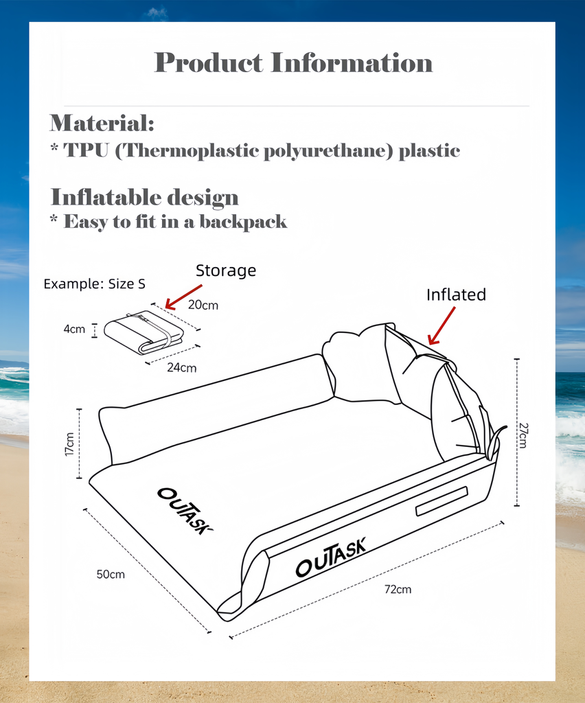 All-terrain Outdoor Pet inflatable Airpad - image 15
