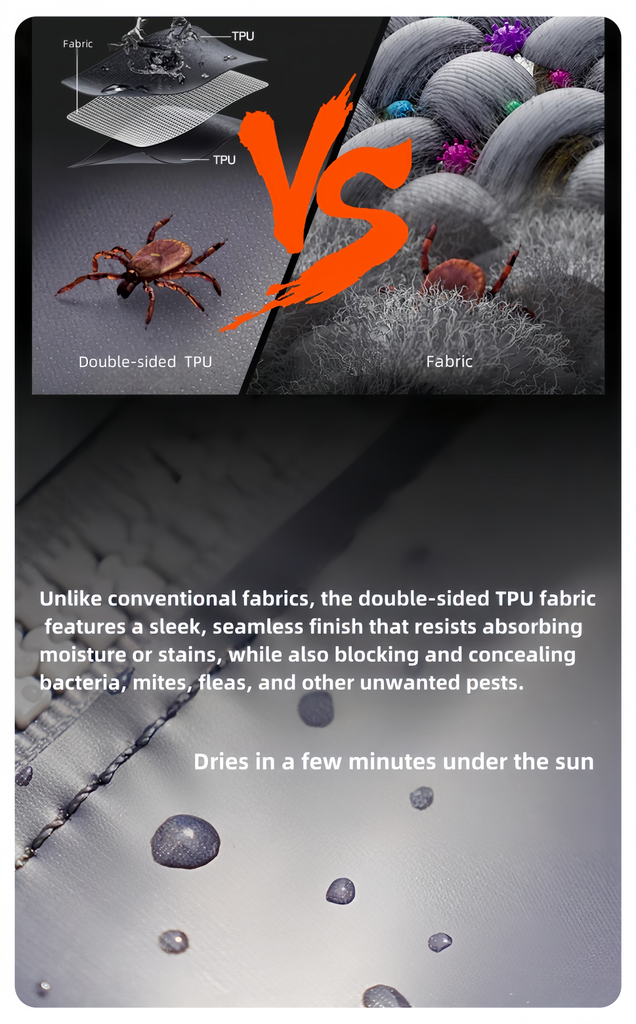 All-terrain Outdoor Pet inflatable Airpad - image 4