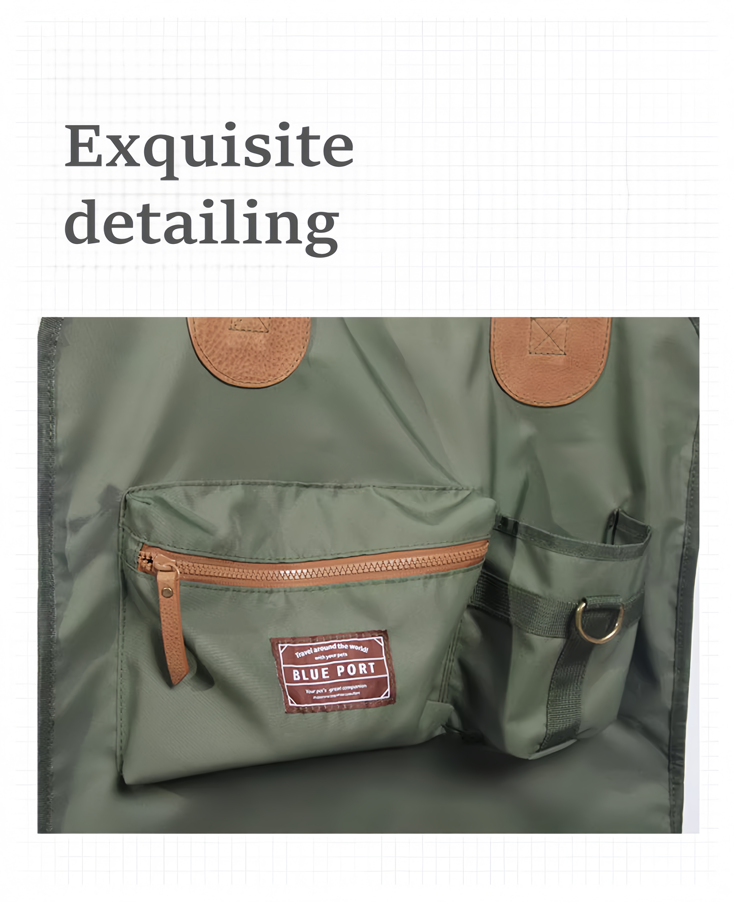 Cordura Fabric Pet Car Seat