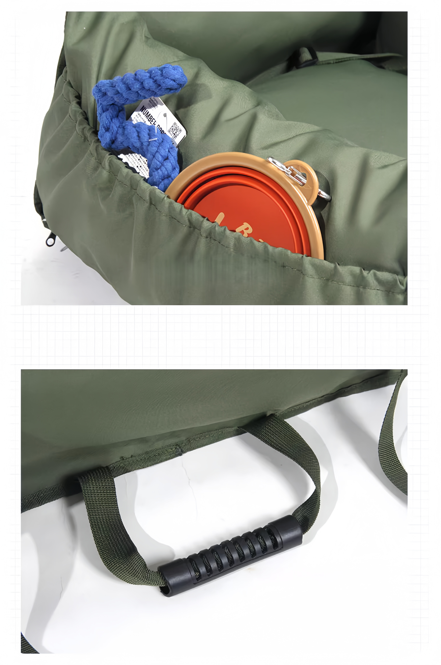 Cordura Fabric Pet Car Seat