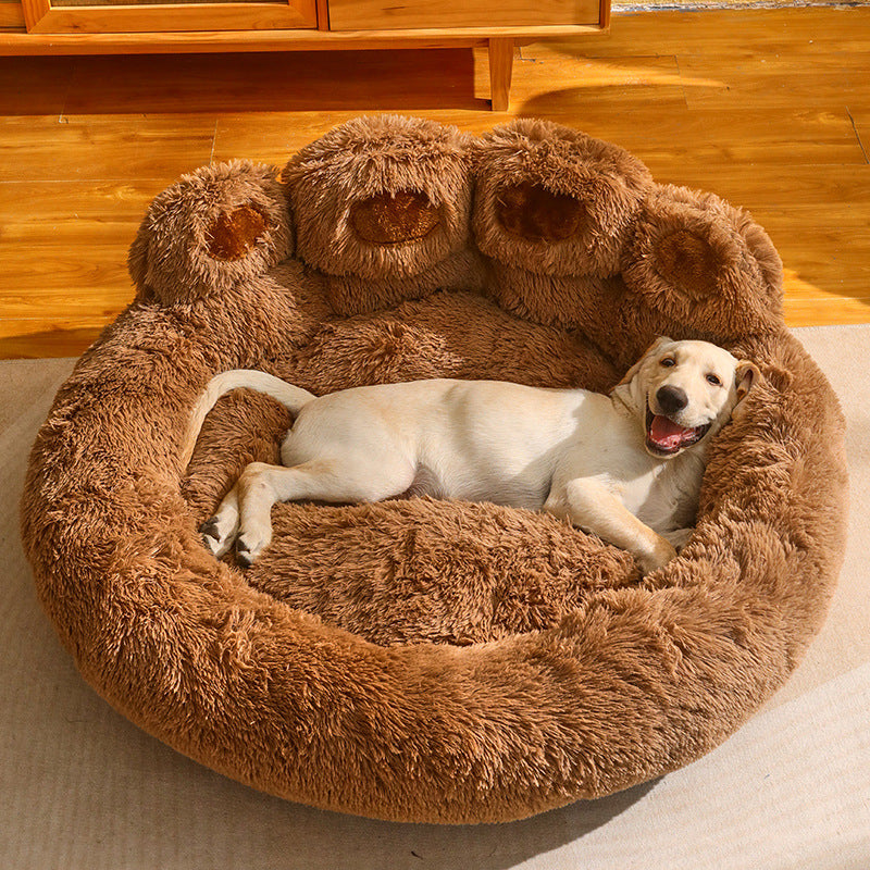 Kennel Warm Medium Large Dog Corgi Golden Retriever Bed Fleece-lined Sofa Mattress - image 8