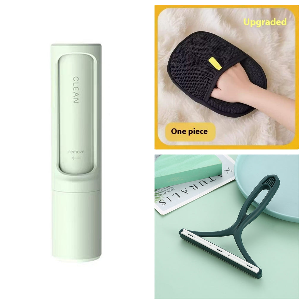 2-1 Reusable Pet Hair Remover Brush Lint Roller Portable Effective Self Cleaning Tool for Cat Dog Fur Hair Dust Removal Brush - image 14