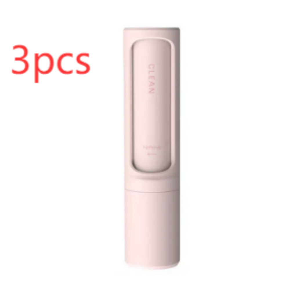 2-1 Reusable Pet Hair Remover Brush Lint Roller Portable Effective Self Cleaning Tool for Cat Dog Fur Hair Dust Removal Brush - image 17